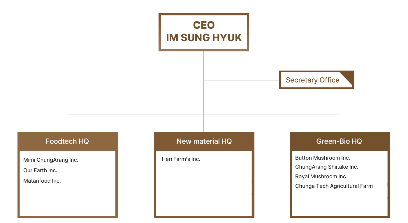 Organization map